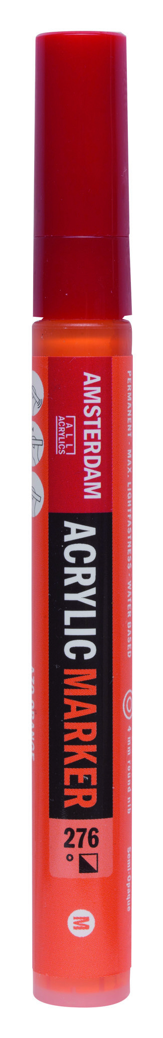 Amsterdam Acrylic Marker 4 mm Azo Orange