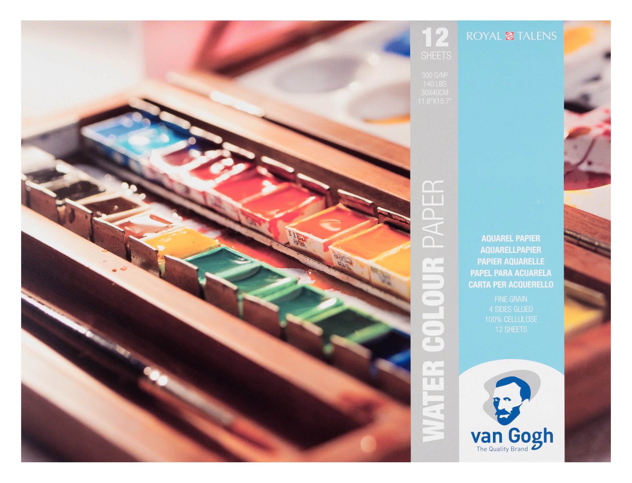 Van Gogh Paper Watercolour paper 40 x 30 cm & 12 sheets