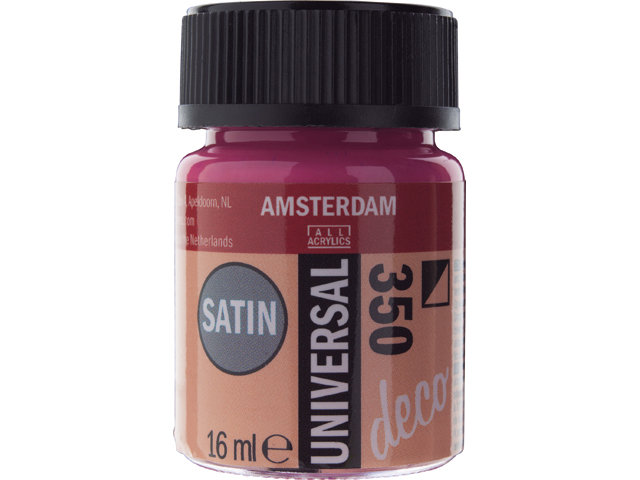 Amsterdam Acrylics Universal Satin Paint Fuchsia 16ml