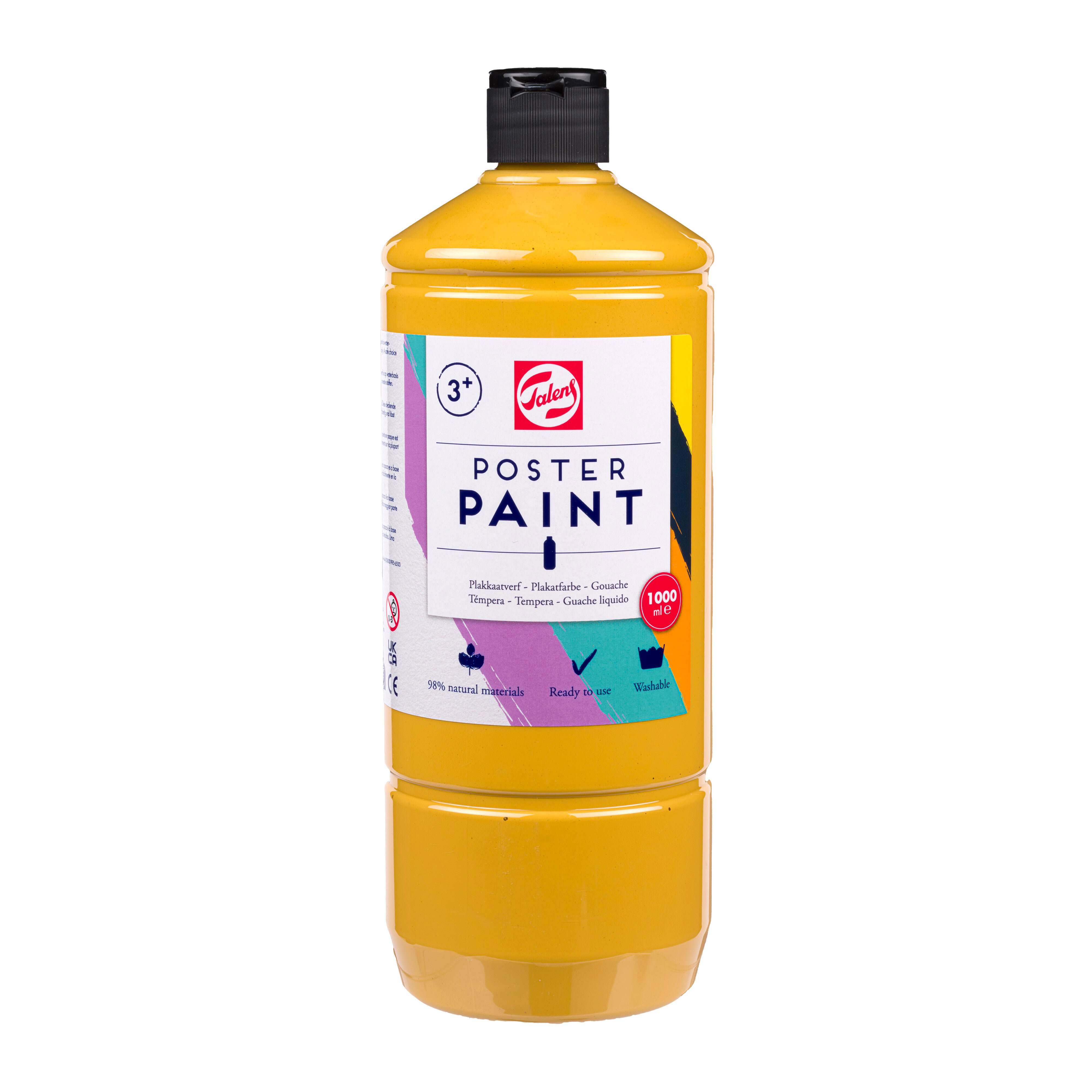Talens School Colours Bottle 1000 ml Yellow Ochre