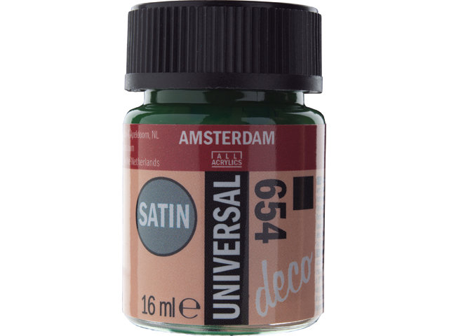 Amsterdam Acrylics Universal Satin Paint Fir Green 16ml
