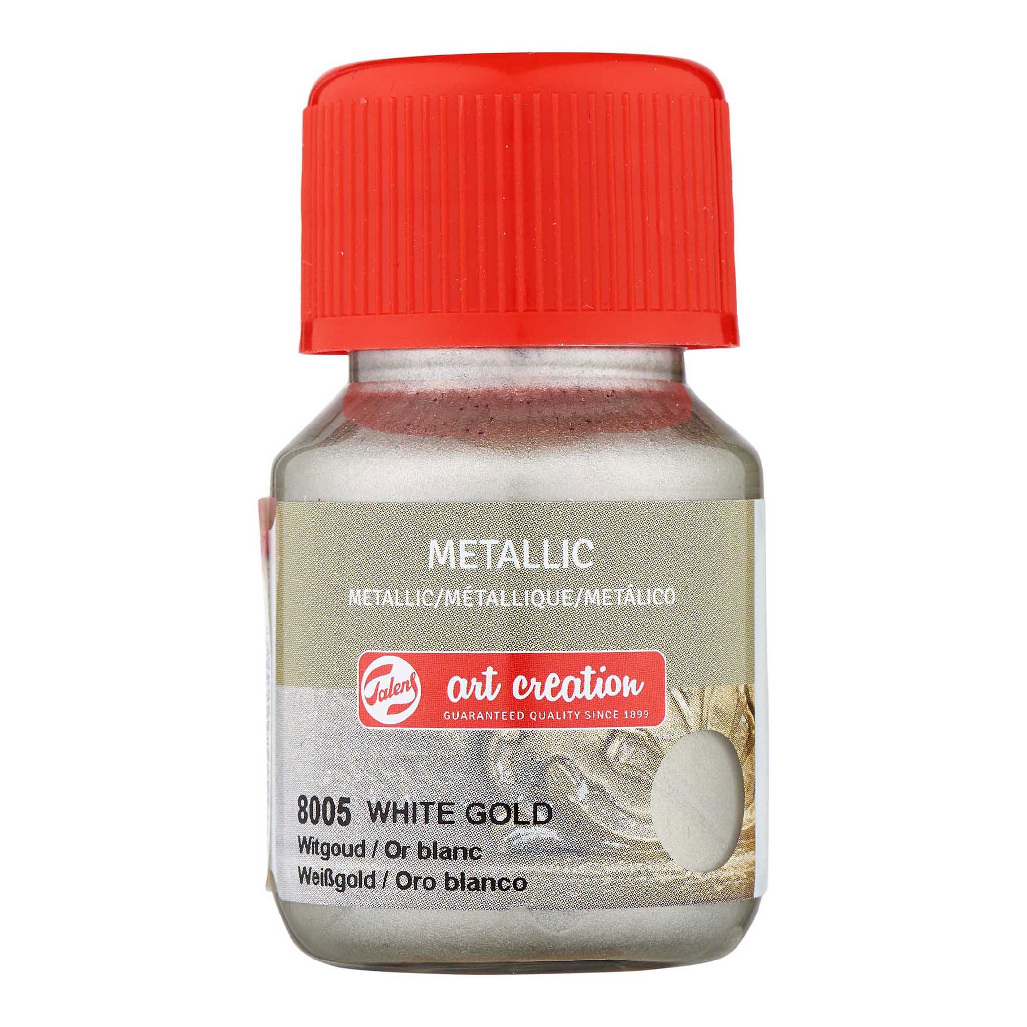 Talens Art Creation Metallic Bottle 30 ml White Gold