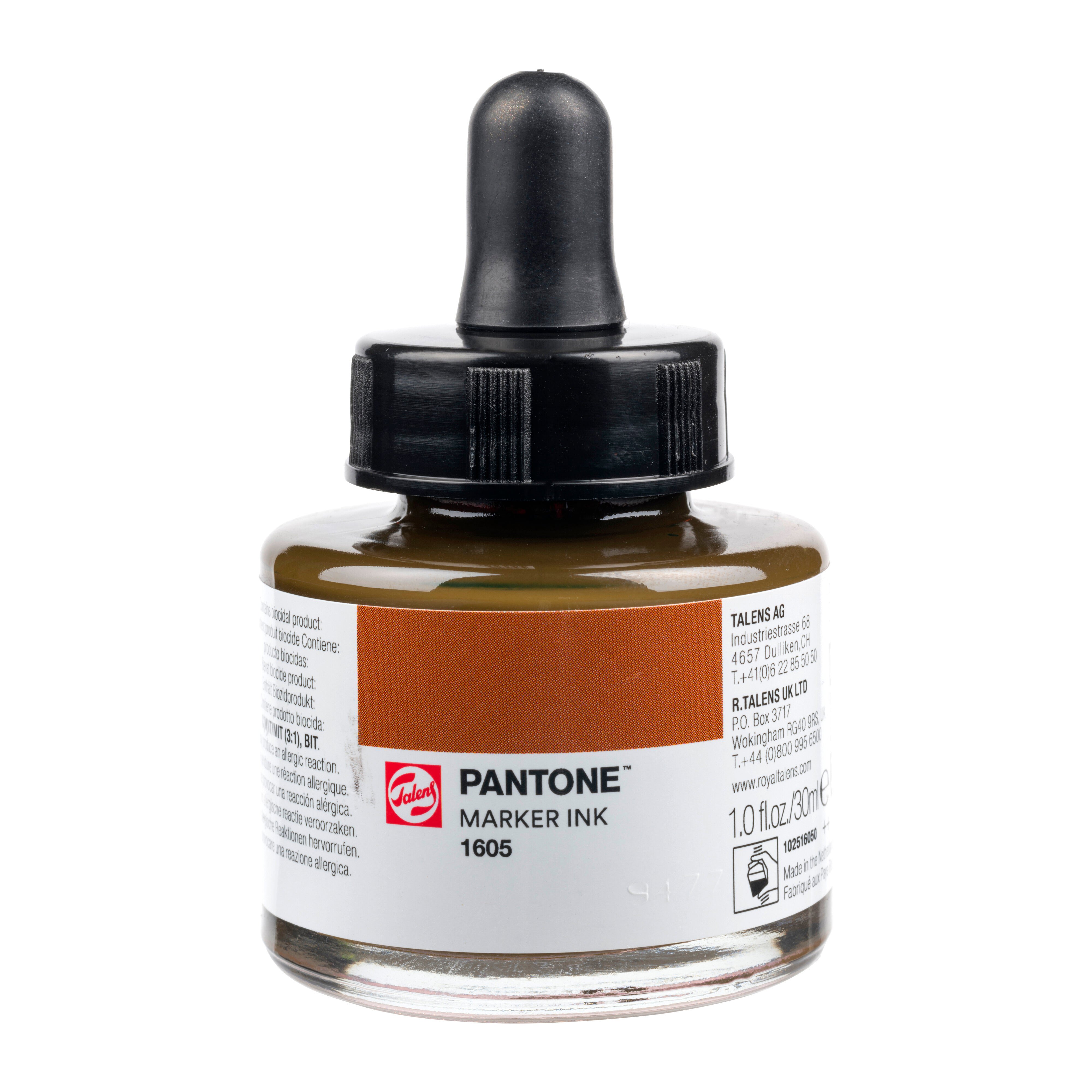 Talens Pantone Marker Ink 30ml Copper Brown