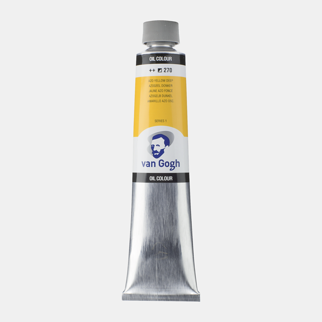 Van Gogh Oil Colour Tube 200 ml Azo Yellow Deep Thumbnail