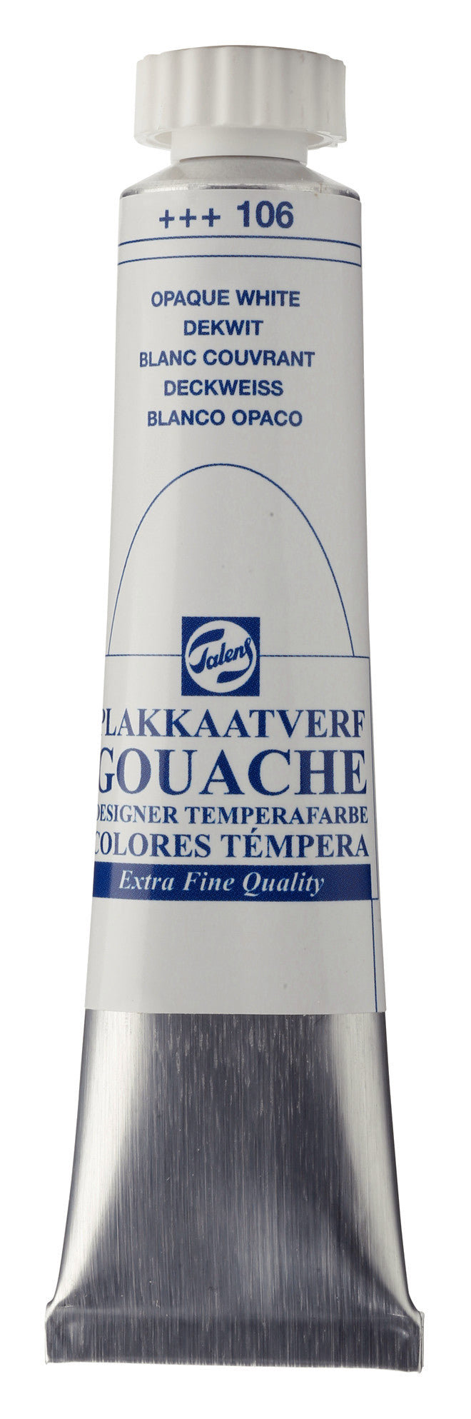 Talens Gouache Extra Fine Quality Tube 20 ml Opaque White Extra