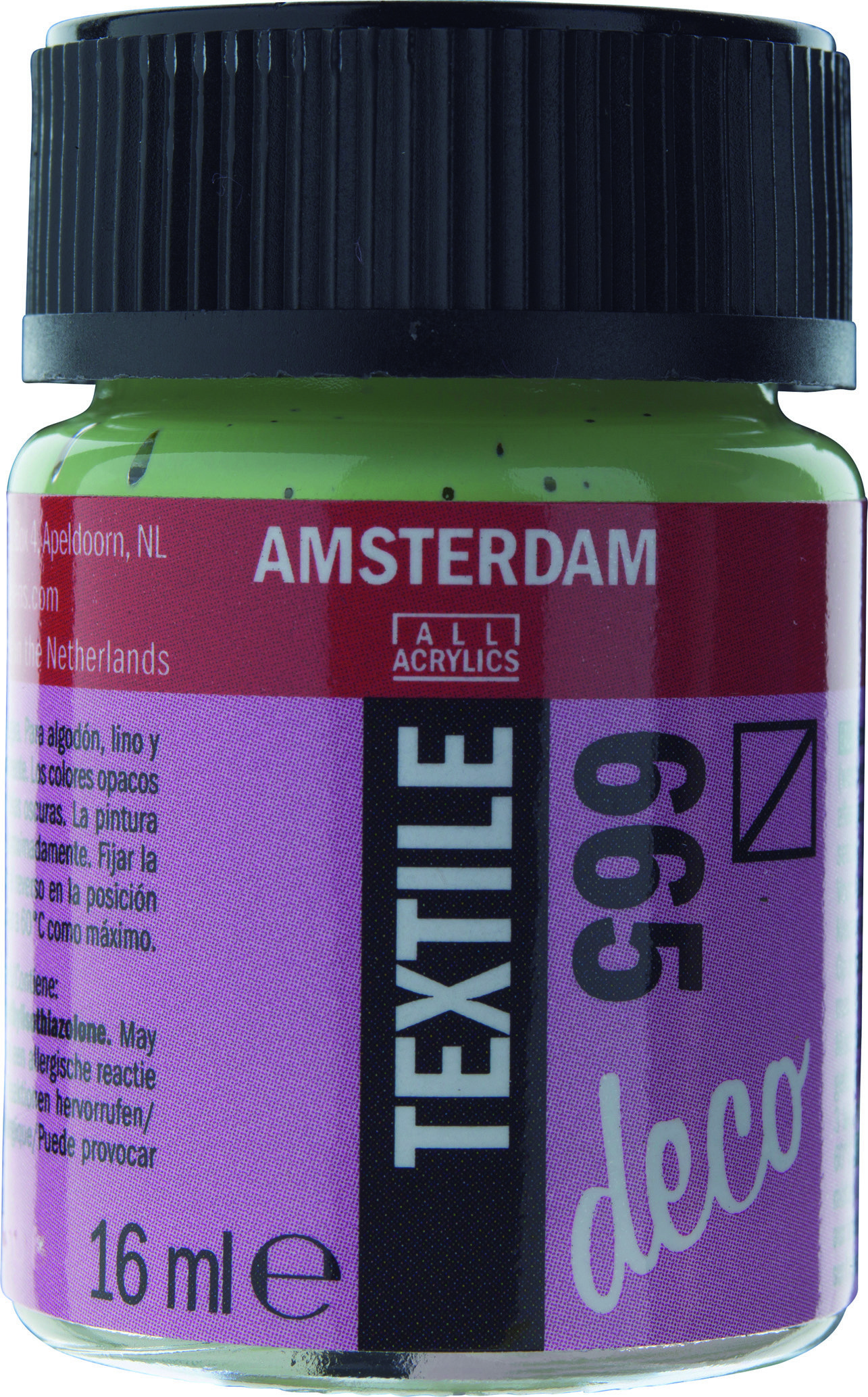 Amsterdam Acrylics Textile Paint Spring Green 16ml