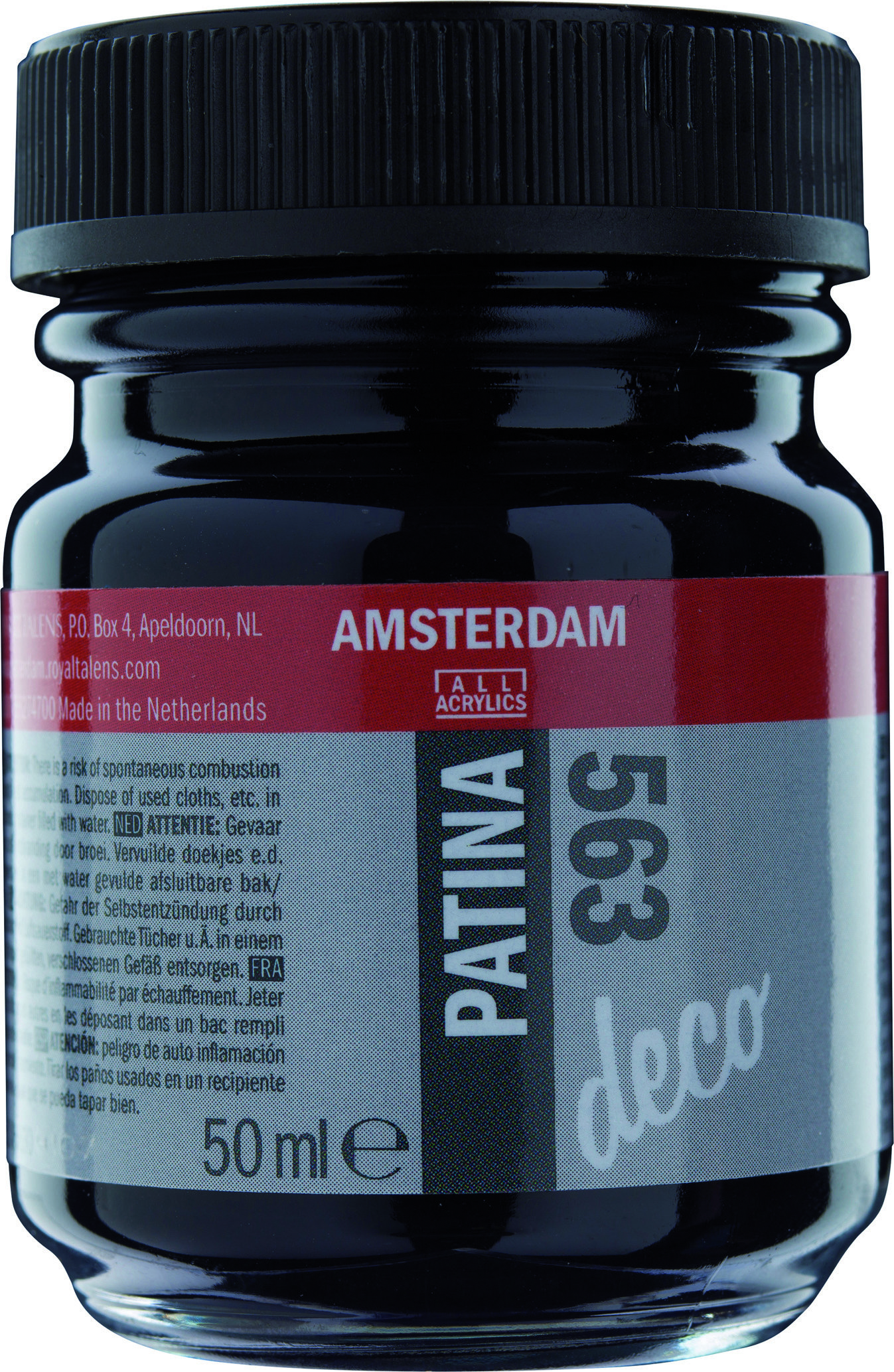 Amsterdam Acrylics Patina Paint Antique Blue 50ml