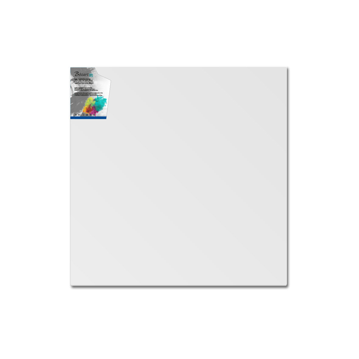 Bozart Canvas 380g- 100%Cotton 120X120x3.5cm Thick Stretcher Bars