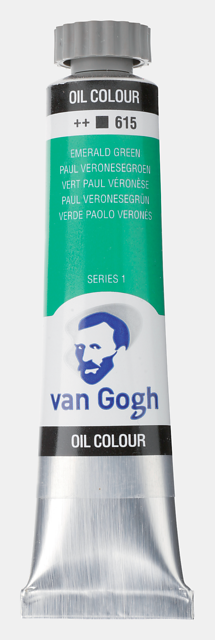 Van Gogh Oil Colour Tube 20 ml Emerald Green Thumbnail
