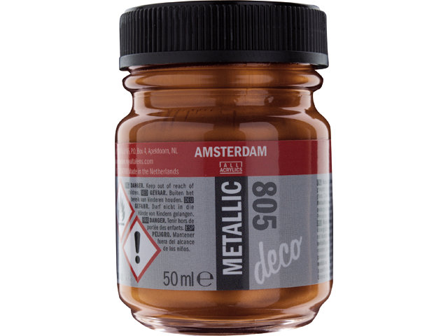 Amsterdam Acrylics Metallic Paint Copper 50ml