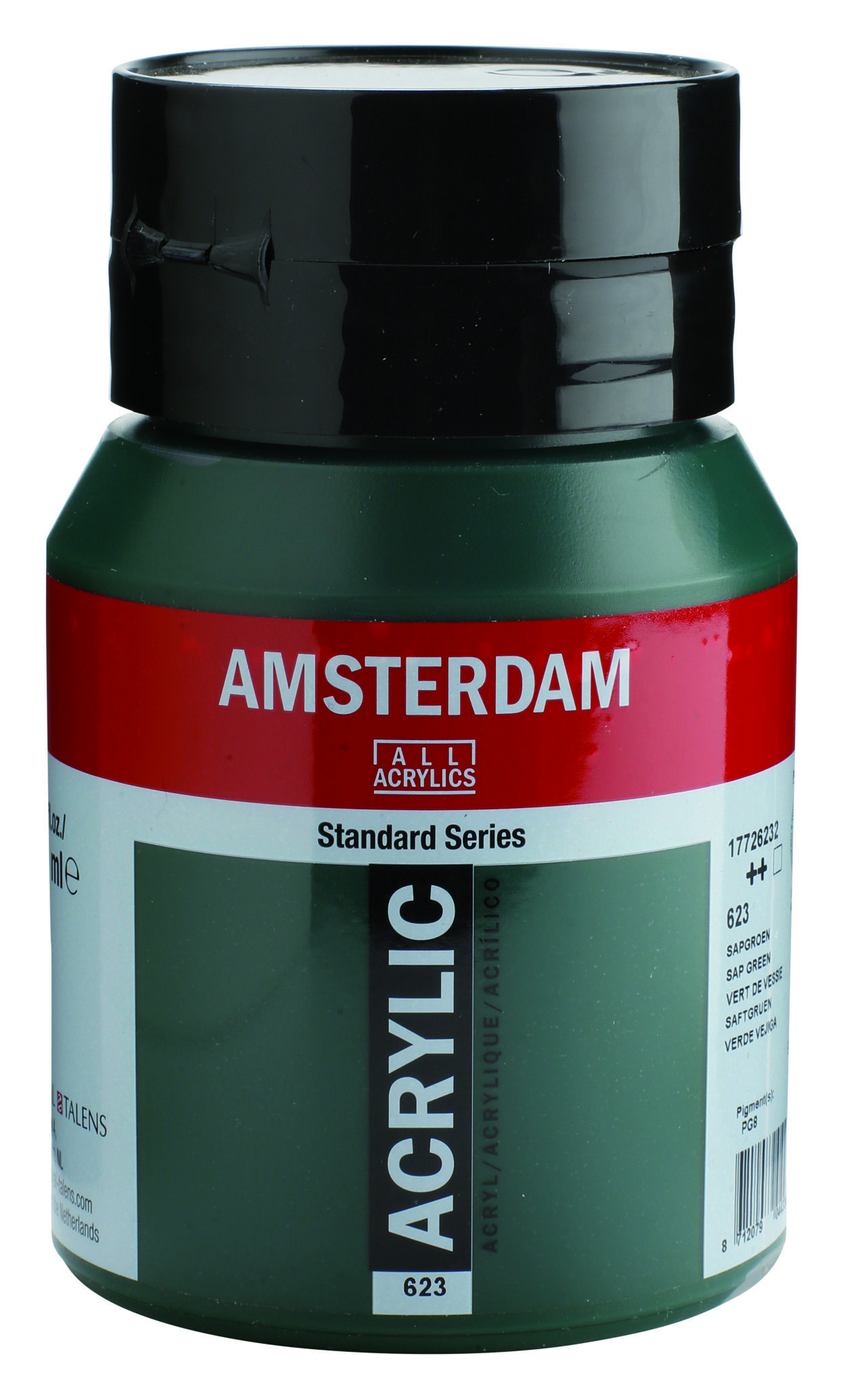 Amsterdam Standard Series Acrylic Jar 500 ml Sap Green