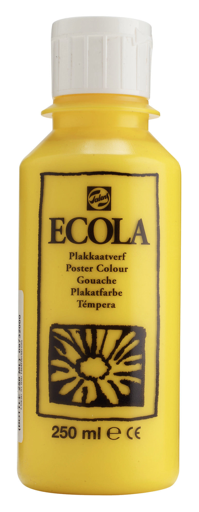 Ecola Gouache Bottle 250 ml Yellow