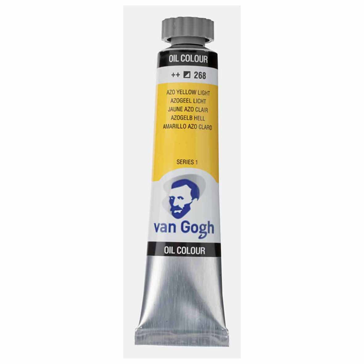 Van Gogh Oil Colour Tube 20 ml Azo Yellow Light