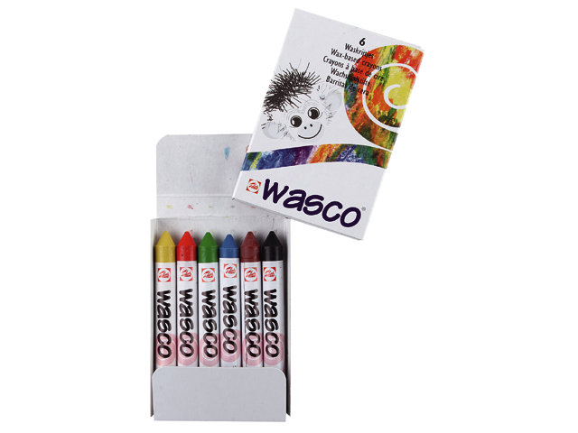 Talens Wasco wax crayons set | 6 colours