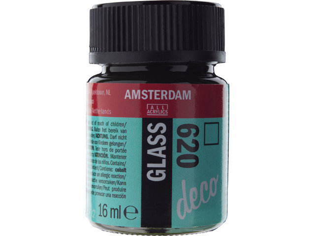 Amsterdam Acrylics Glass Paint Olive Green 16ml