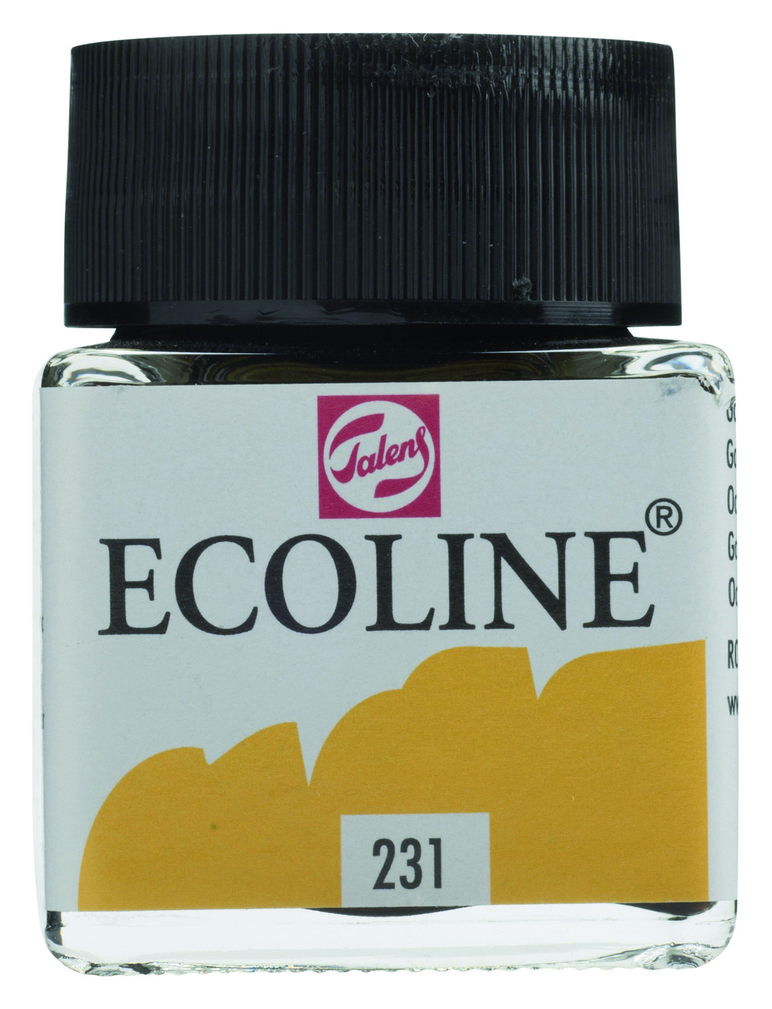 Ecoline Liquid Watercolour Bottle 30 ml Gold Ochre