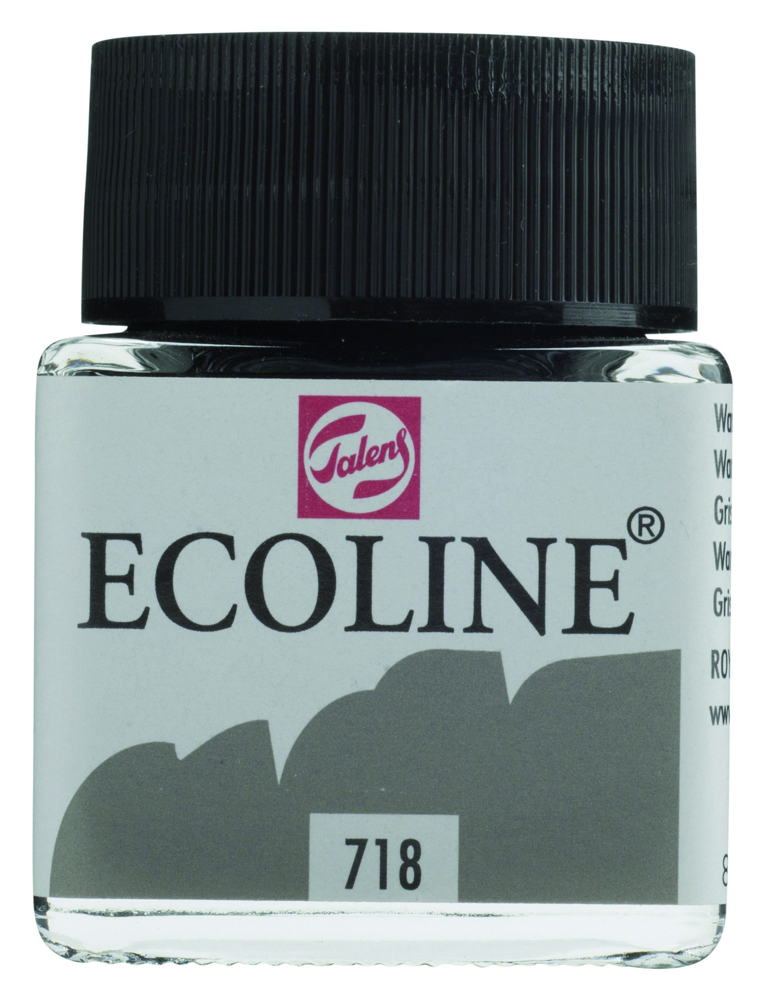 Ecoline Liquid Watercolour Bottle 30 ml Warm Grey