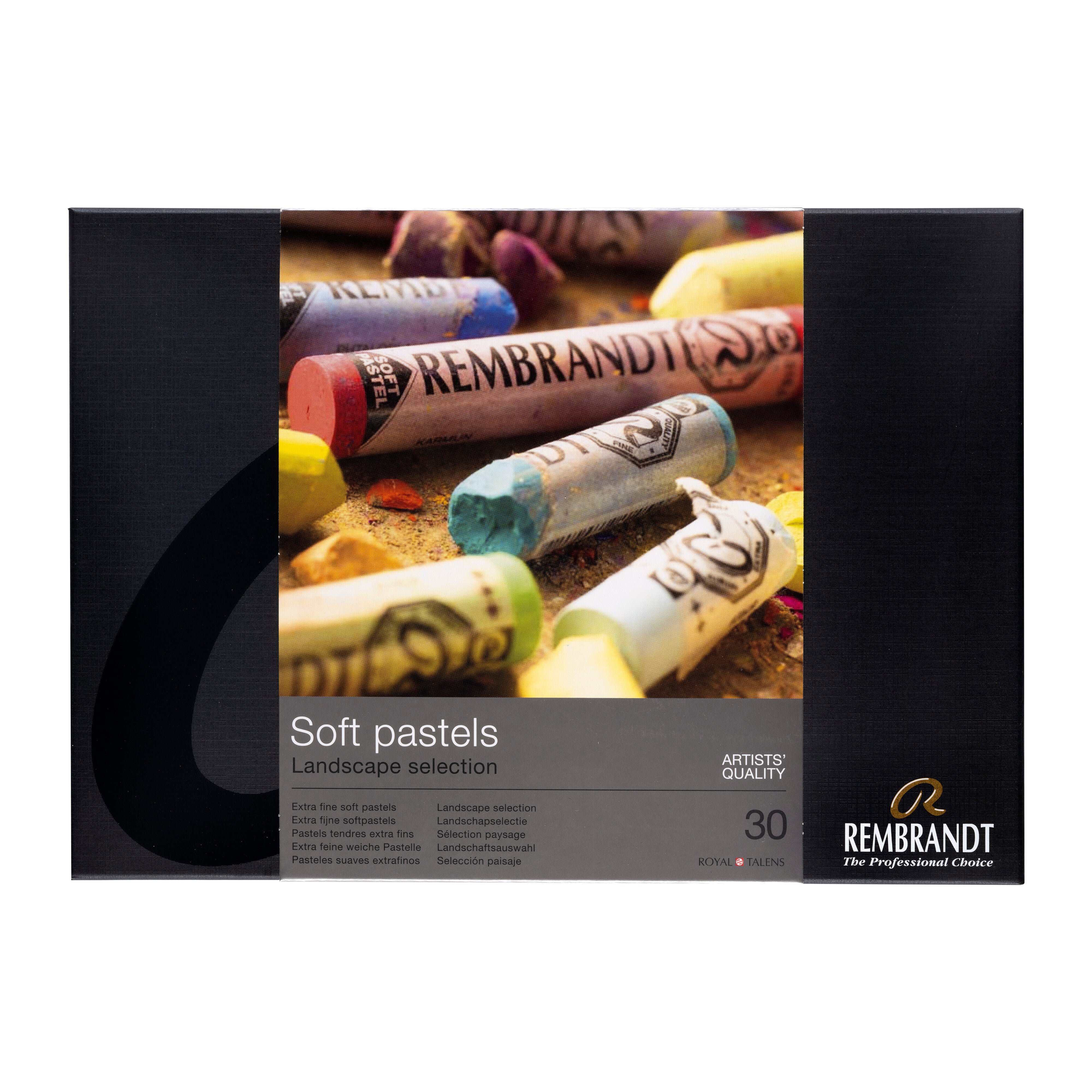 Rembrandt Soft pastel set Landscape Selection | 30 whole pastels