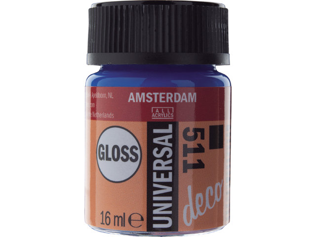 Amsterdam Acrylics Universal Gloss Paint Cobalt Blue 16ml