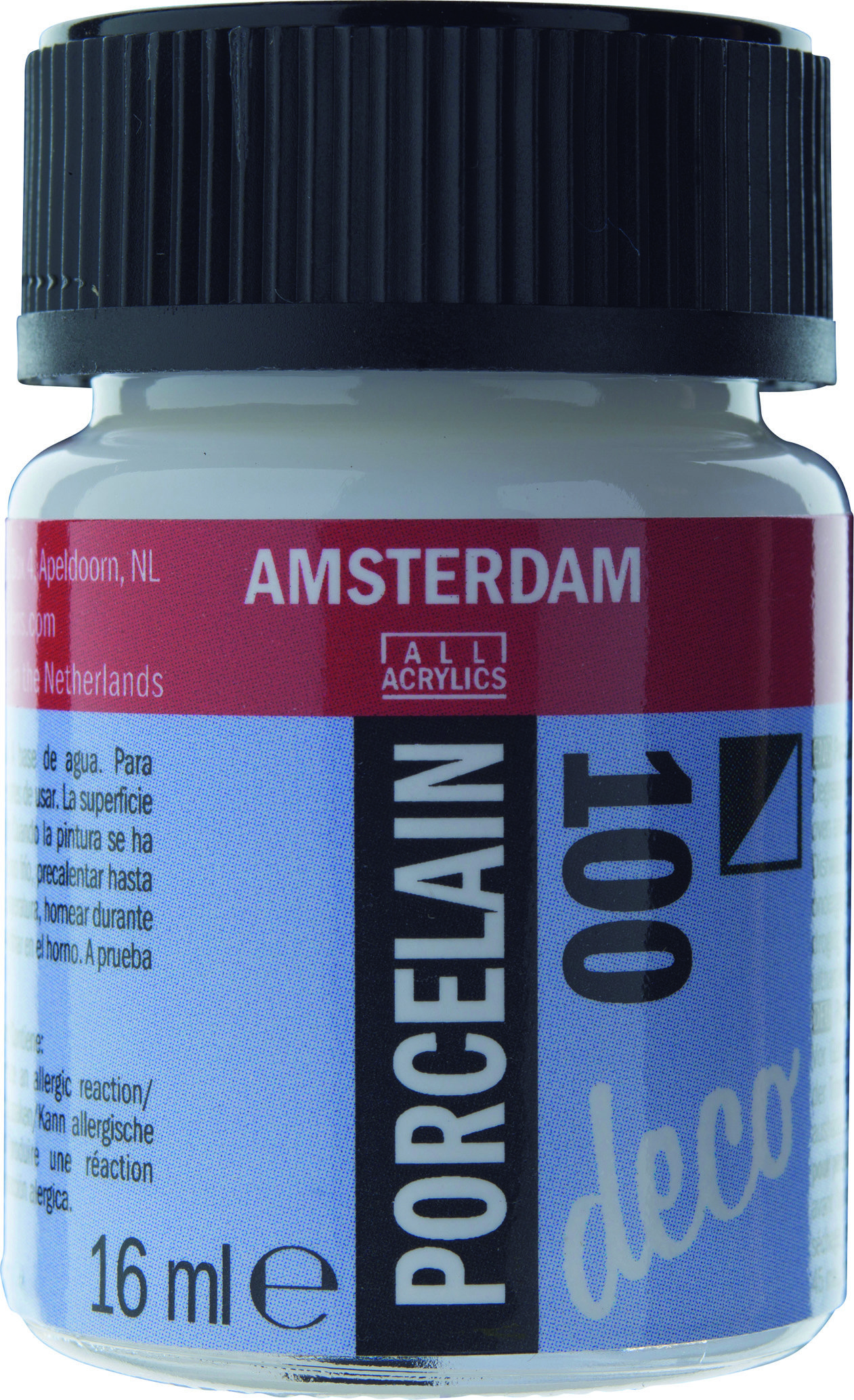 Amsterdam Acrylics Porcelain Paint White 16ml