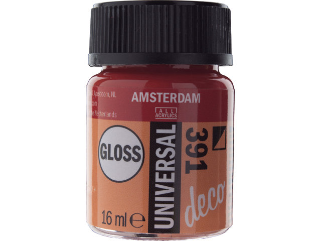 Amsterdam Acrylics Universal Gloss Paint Antique Red 16ml