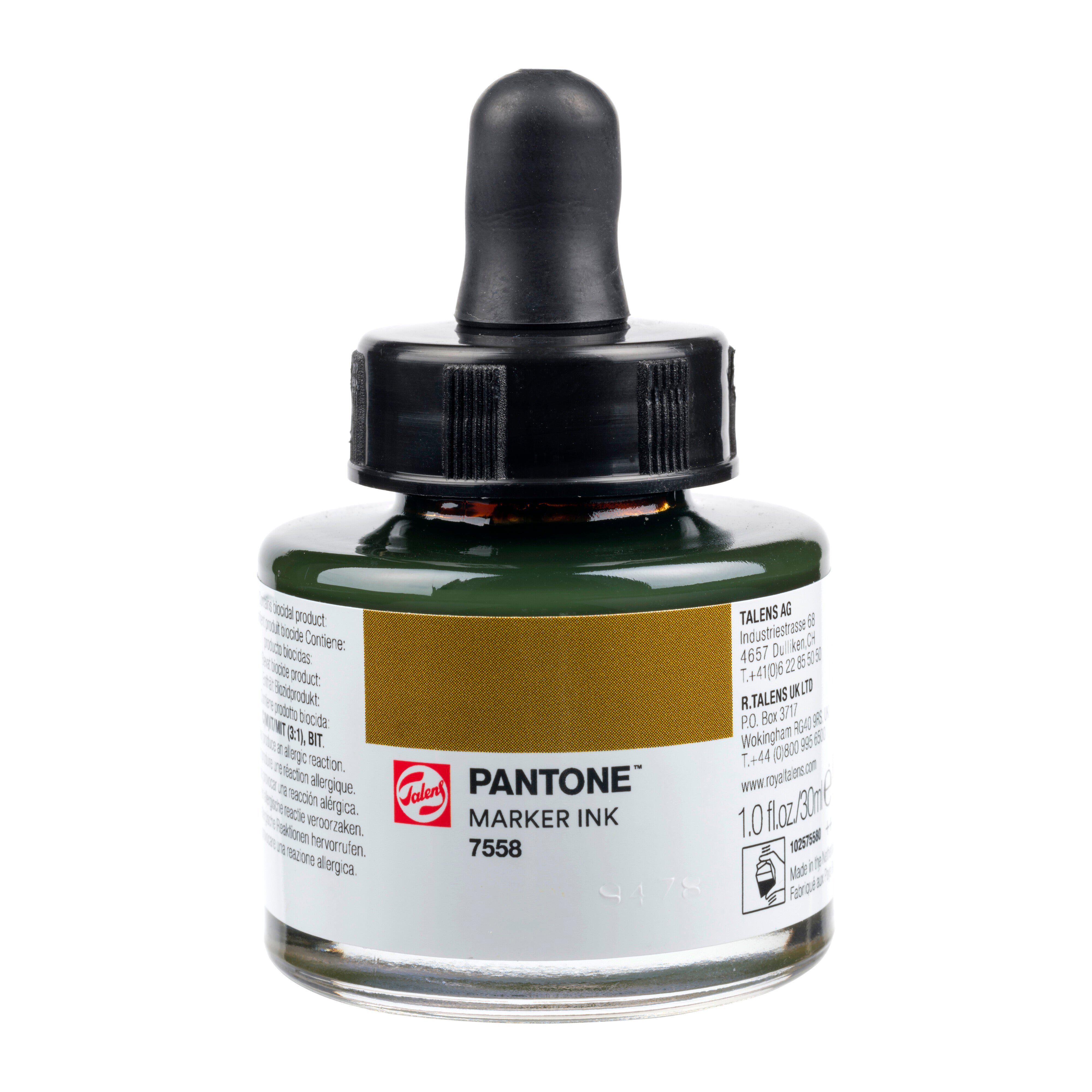 Talens Pantone Marker Ink 30ml Antique Gold