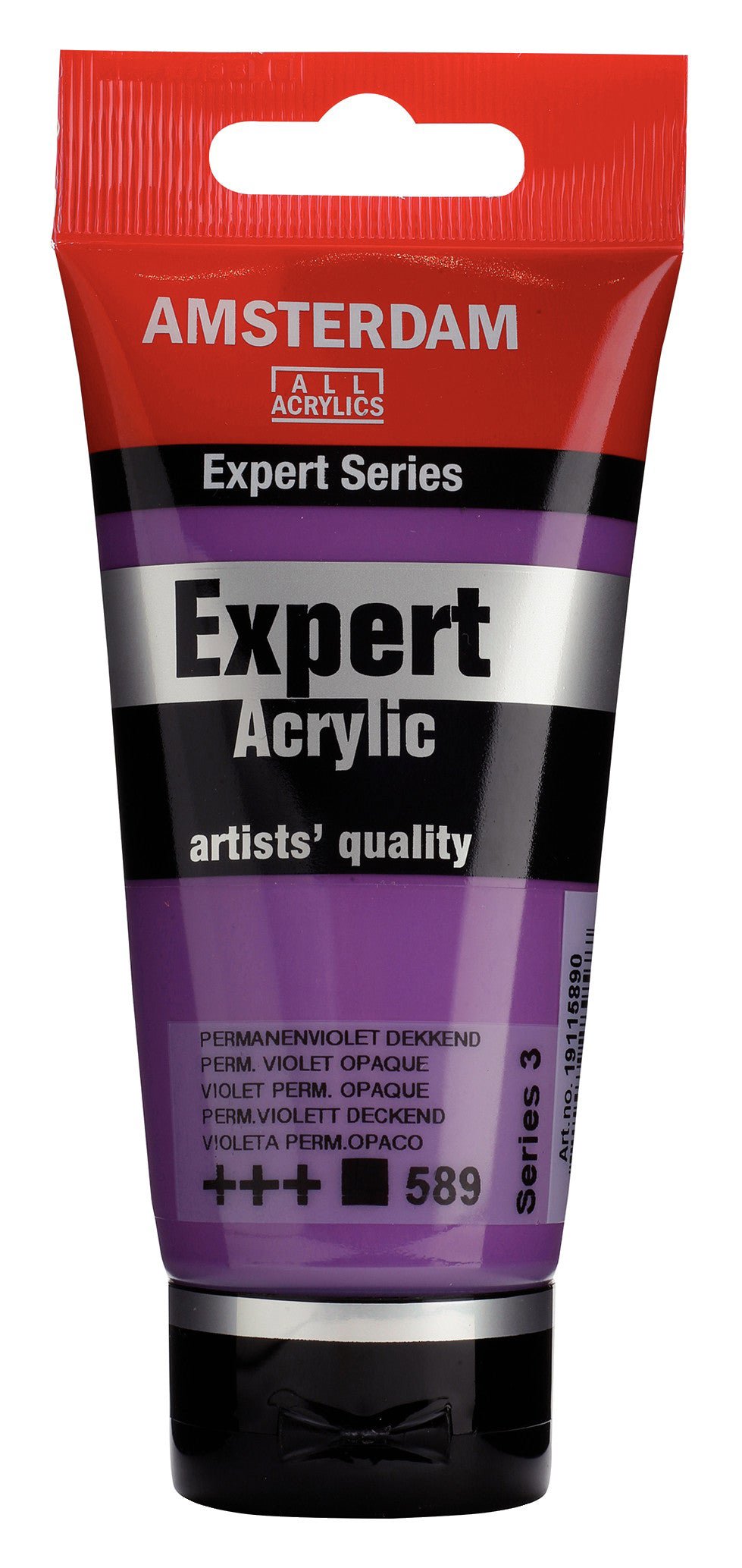 Amsterdam Expert Series Acrylic Tube 75 ml Permanent Violet Opaque