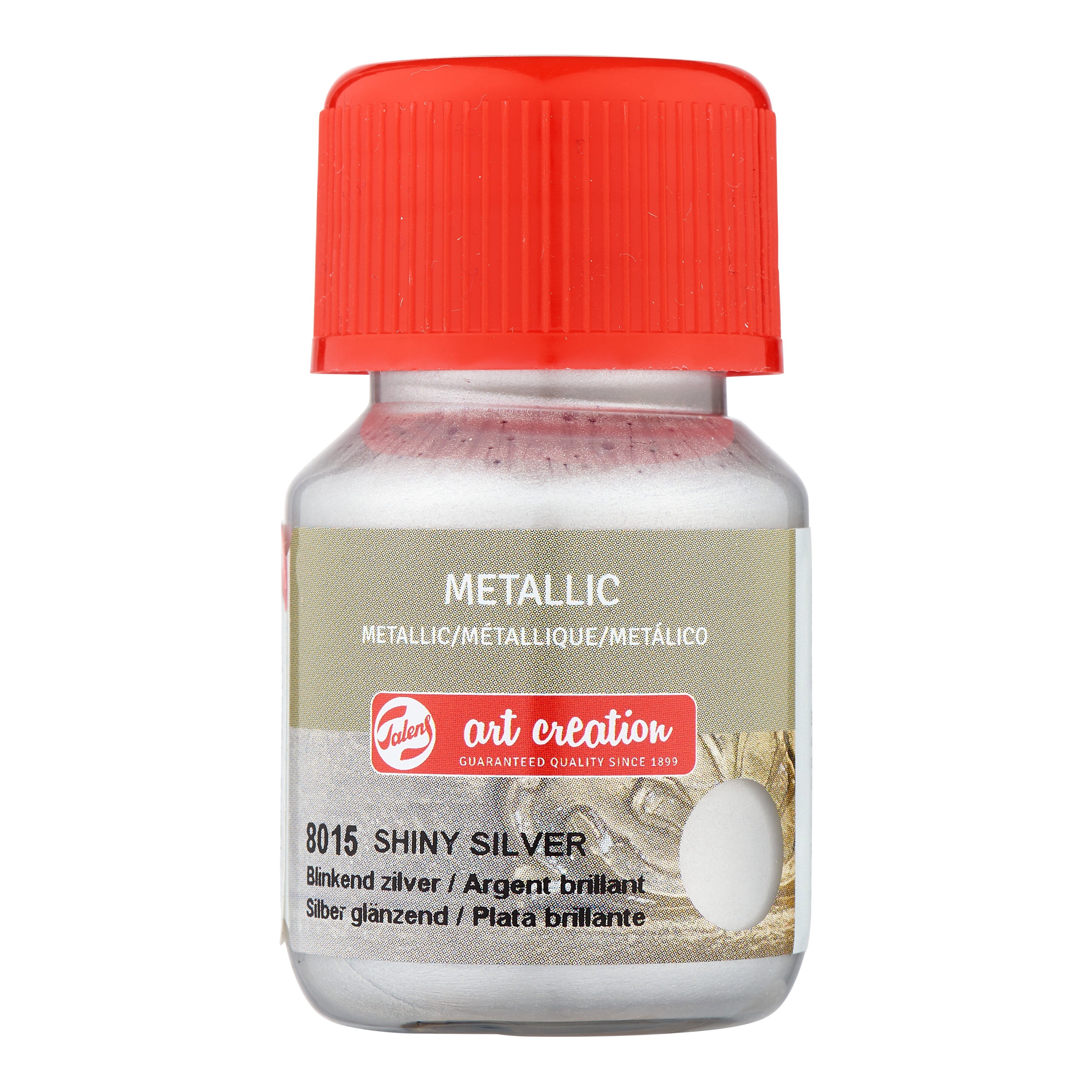 Talens Art Creation Metallic Bottle 30 ml Shiny Silver