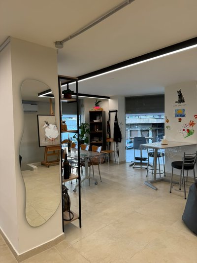 The workshop room