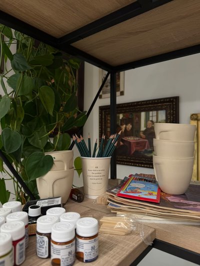 Studio tools and supplies